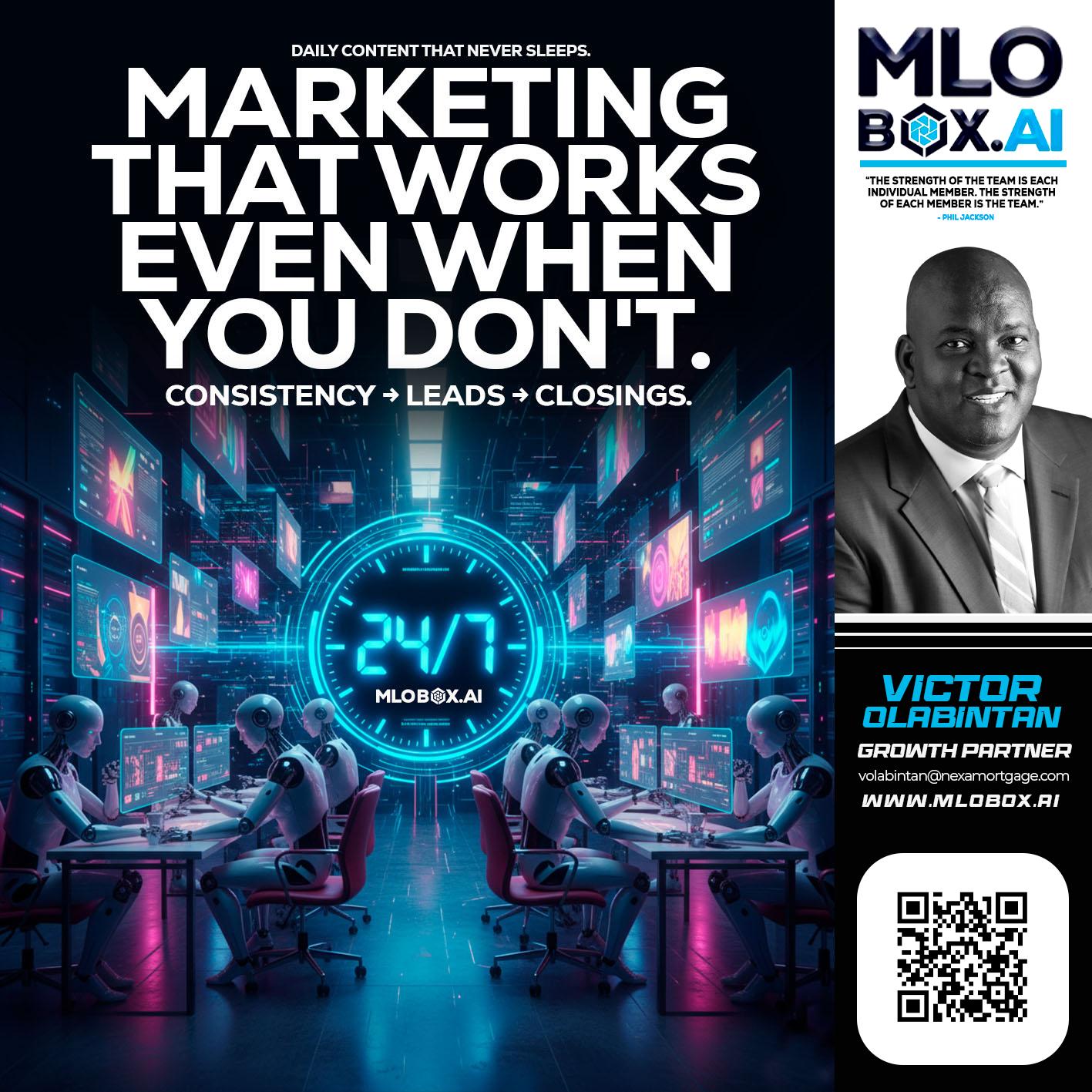 MARKETING THAT WORKS - Victor Olabintan -Loan Officer