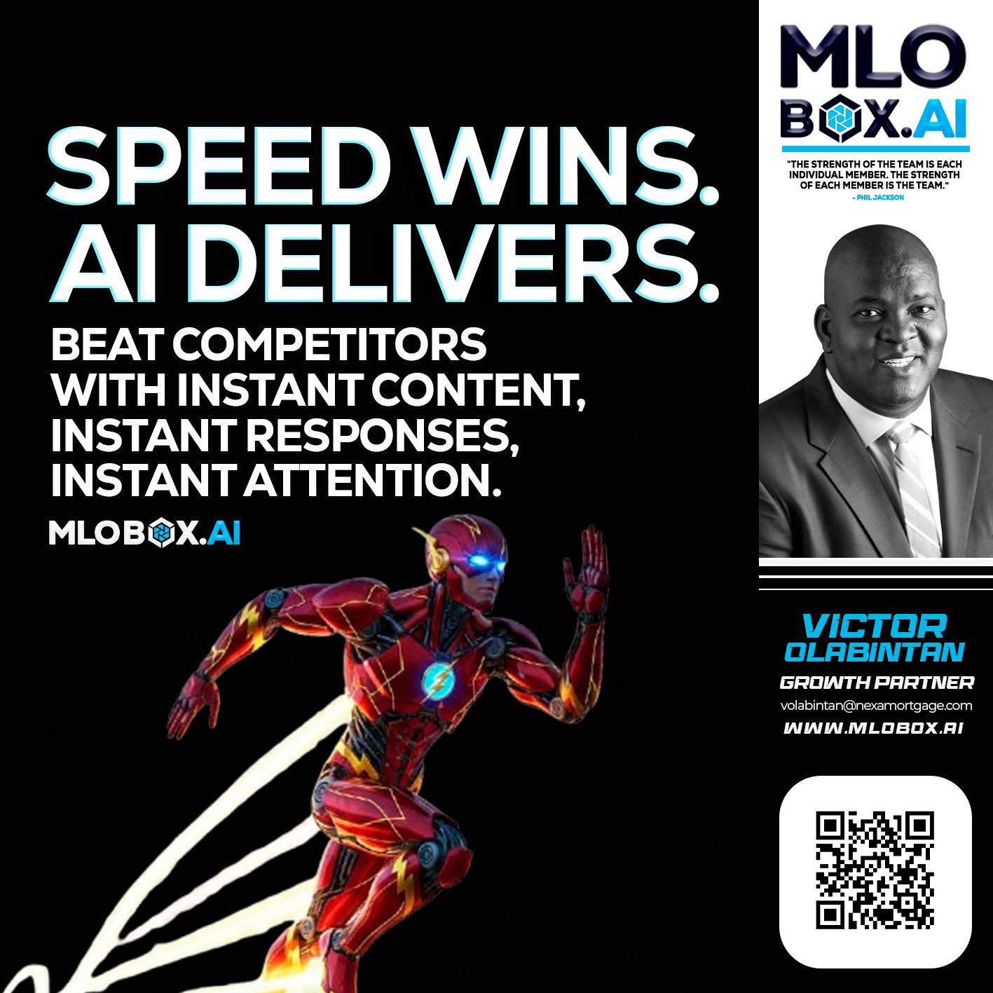 SPEED WINS - Victor Olabintan -Loan Officer