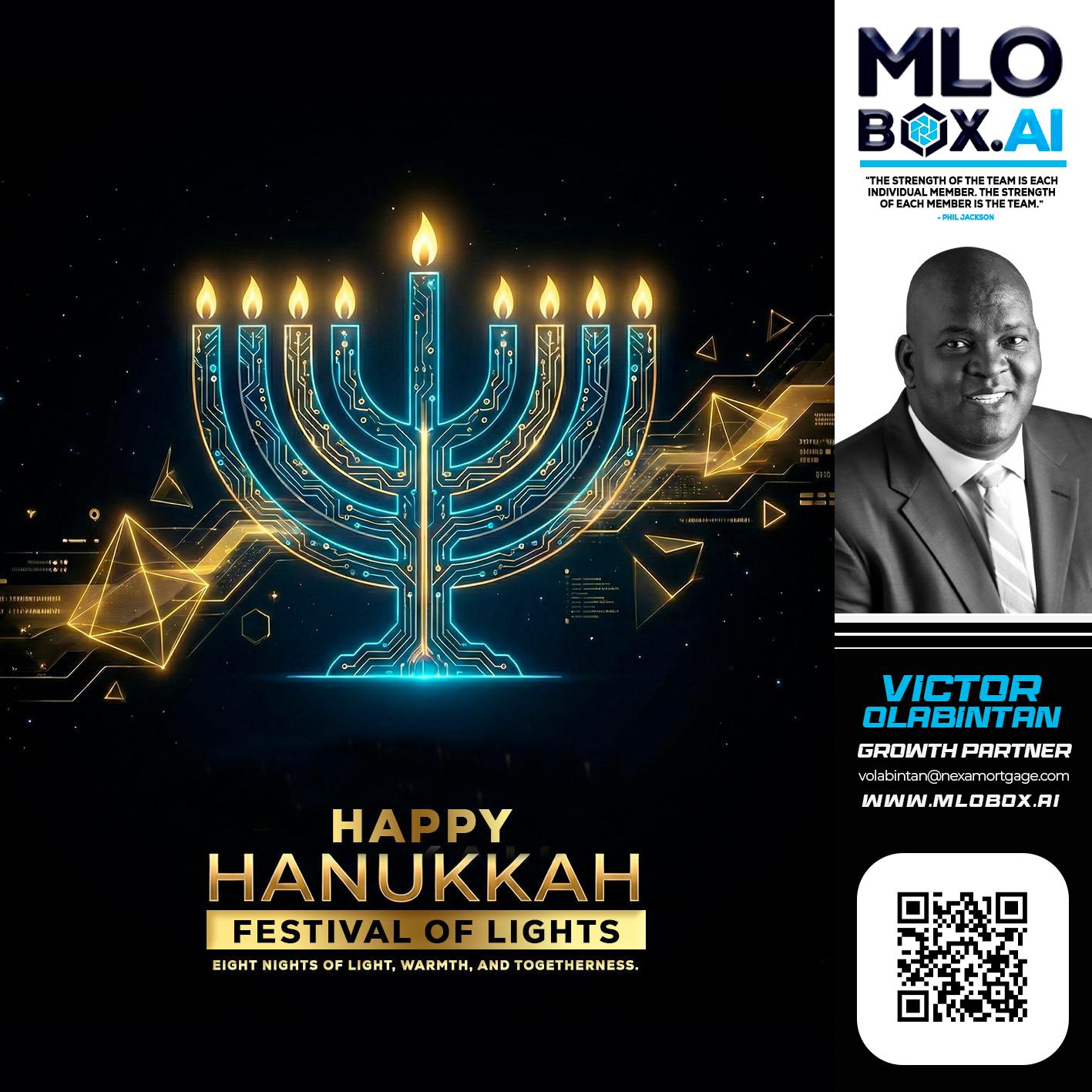 happy Hanukkah - Victor Olabintan -Loan Officer
