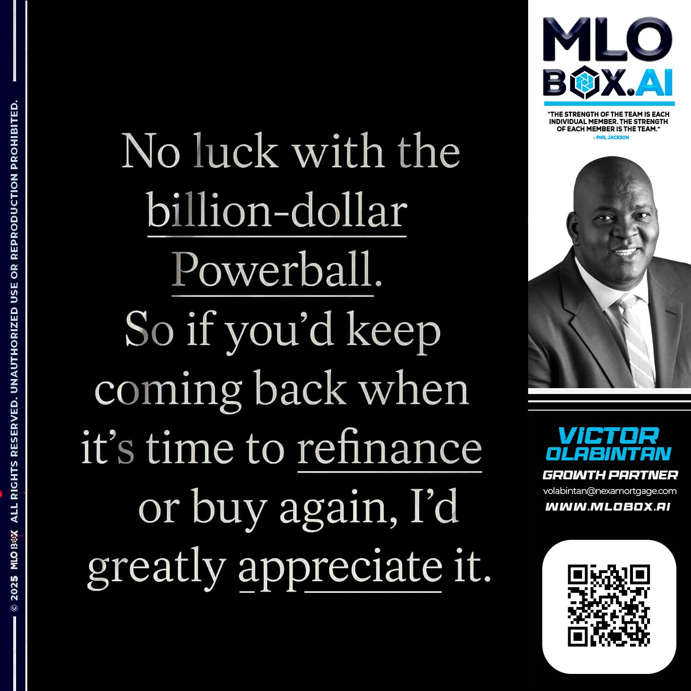 NO LUCK - Victor Olabintan -Loan Officer