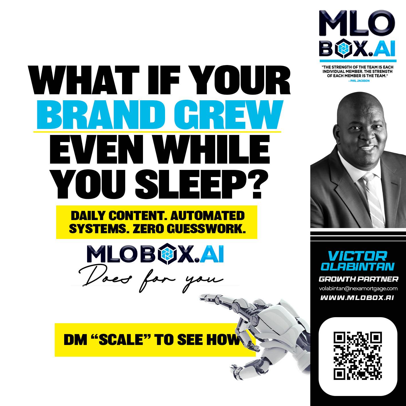 WHAT IF YOUR BRAND GREW - Victor Olabintan -Loan Officer