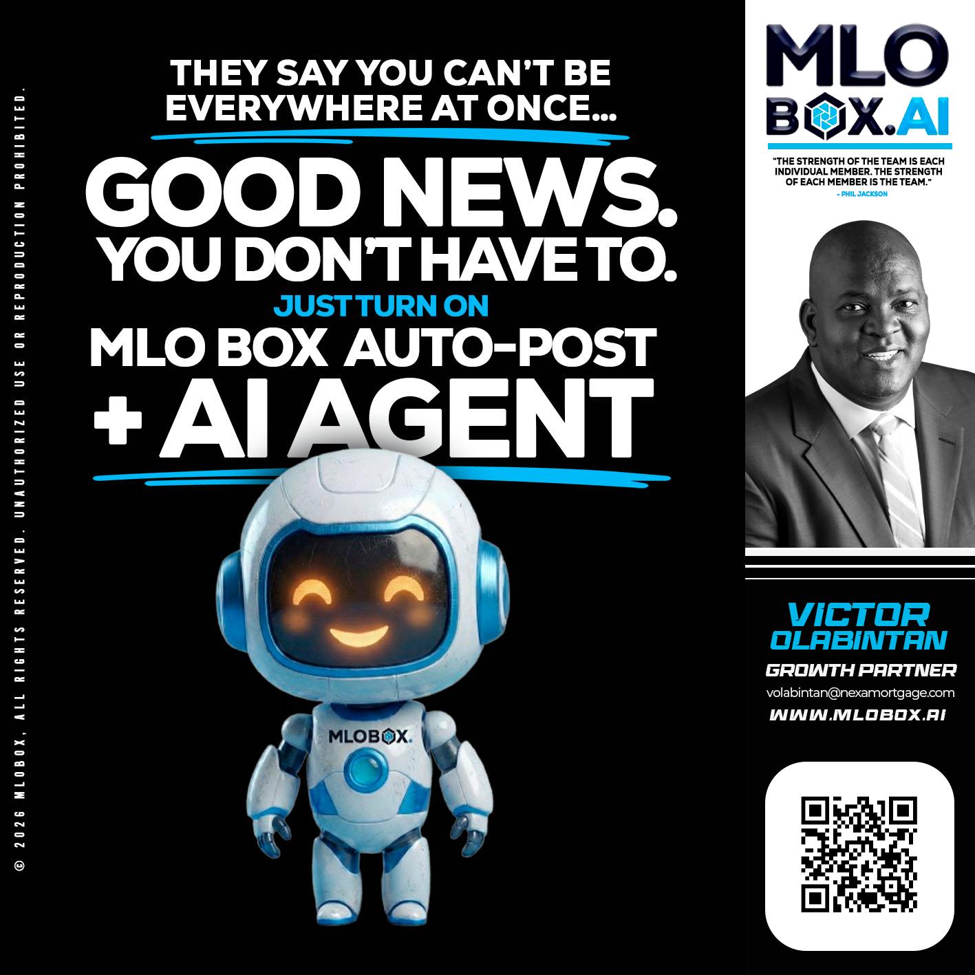 GOOD NEWS - Victor Olabintan -Loan Officer