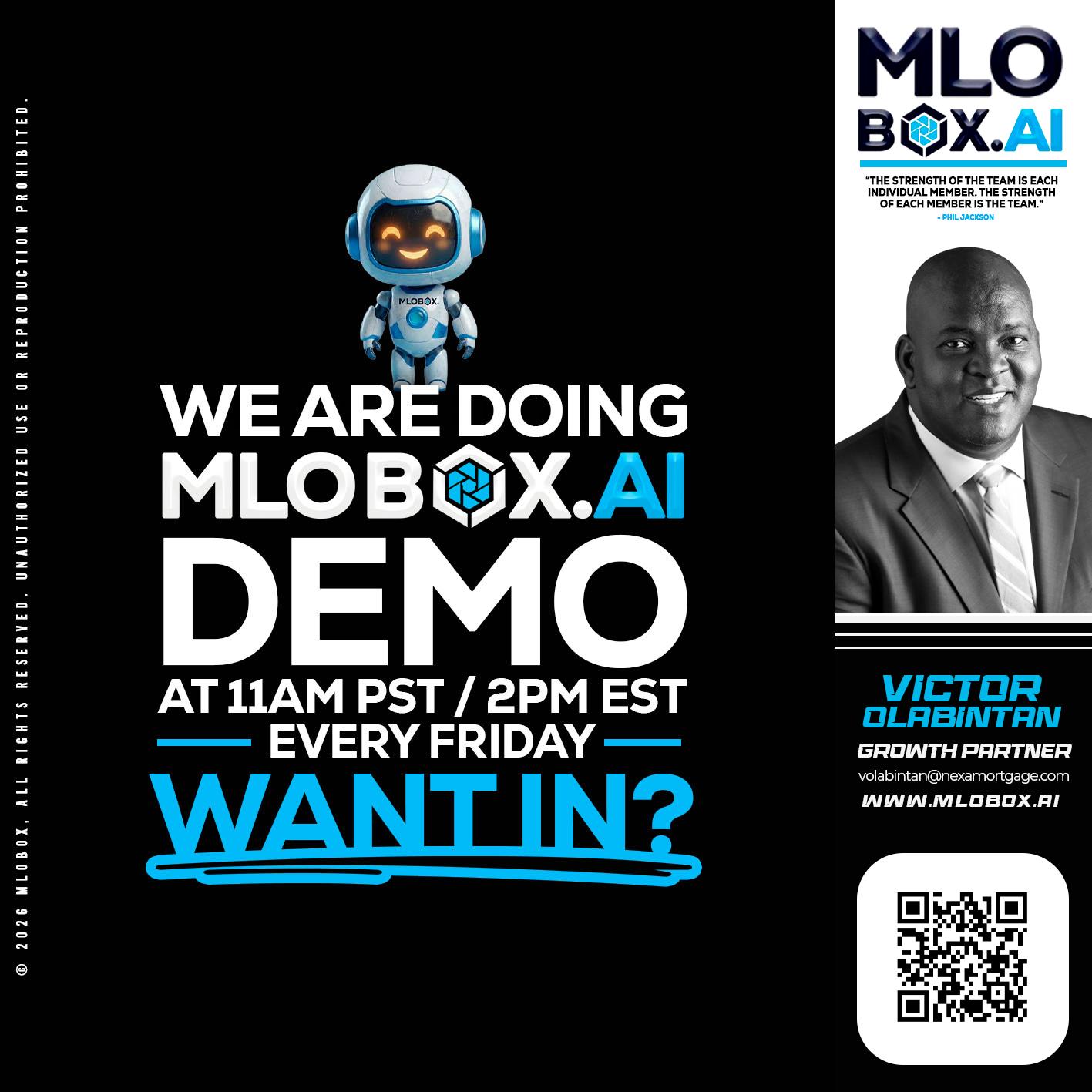 WE ARE DOING - Victor Olabintan -Loan Officer